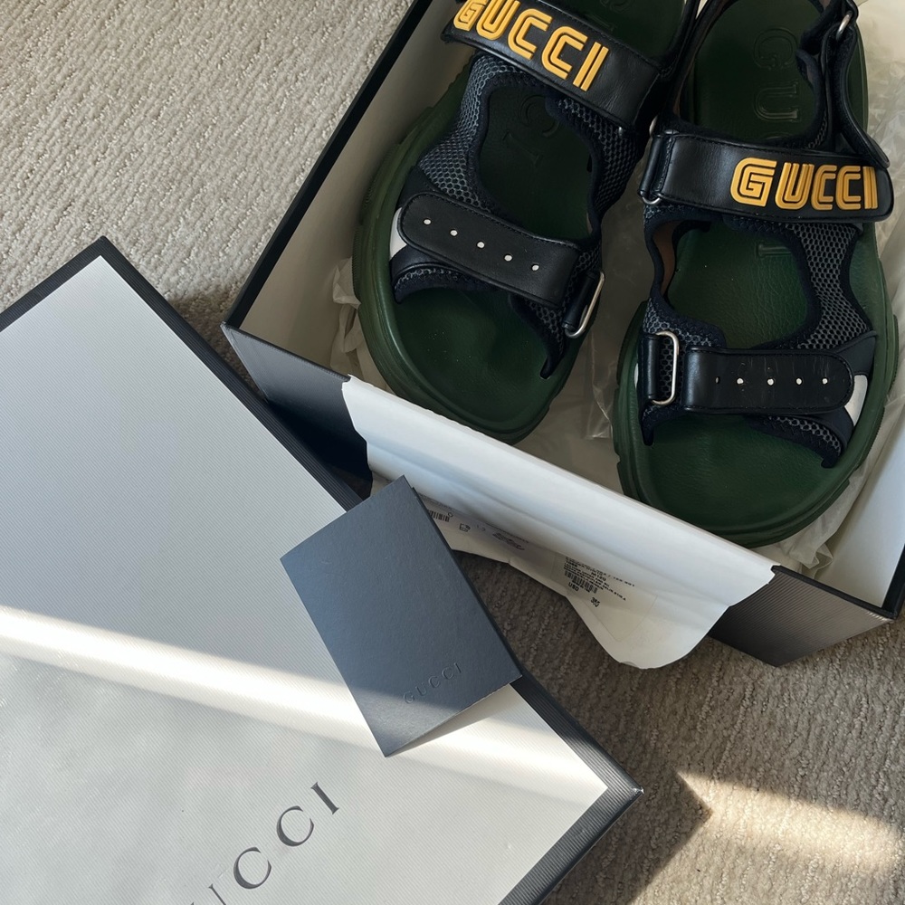 GUCCI Logo Strap Sandal men’s
